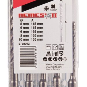 MAKITA 5-tlg. Nemesis II Hammerbohrer Set