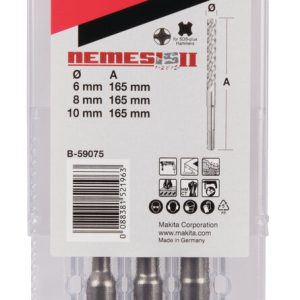 MAKITA 3-tlg. Nemesis II Hammerbohrer Set MAKITA 3-tlg. Nemesis II Hammerbohrer Set
