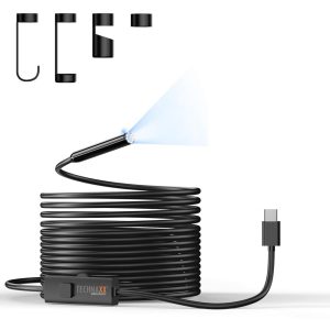 TECHNAXX USB-C Endoskopkamera mit Licht TX-386