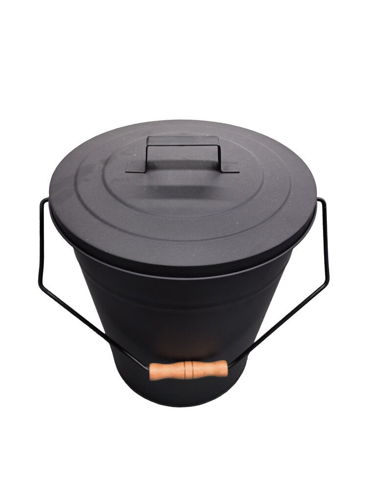 Zgonc Ascheeimer mit Deckel 13,5 Liter