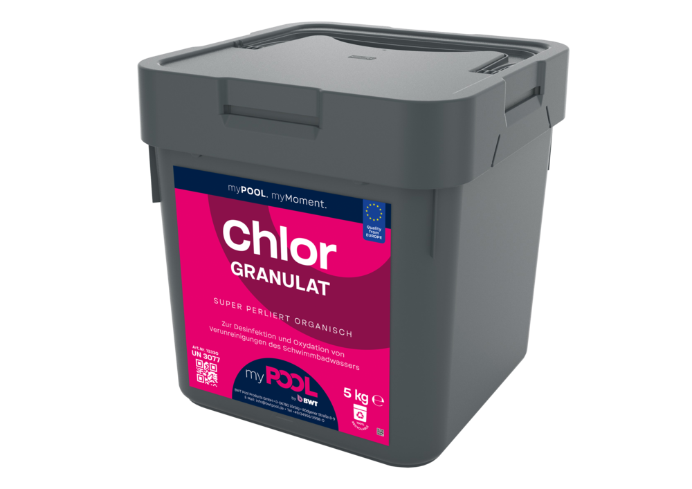 MY POOL Chlor Quickgranulat Perliert 5kg