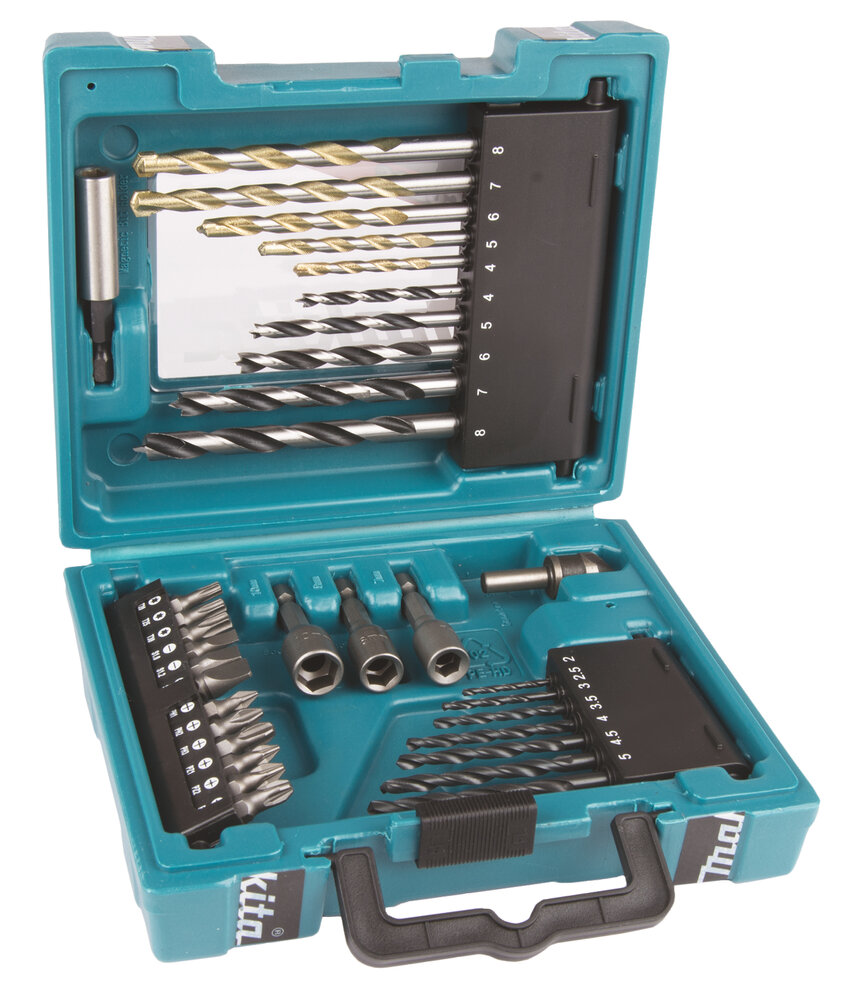 MAKITA 34 tlg. Bohrer- und Bitset