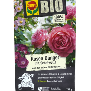 COMPO Bio Rosen-Langzeit-Dünger 750 g COMPO Bio Rosen-Langzeit-Dünger 750 g