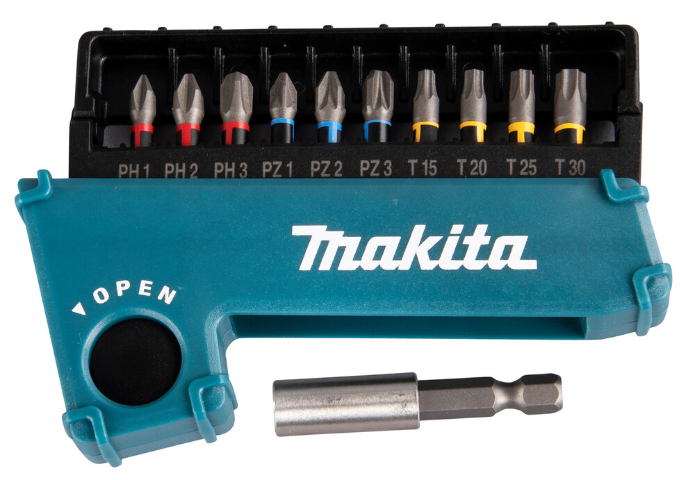 MAKITA 11 tlg. Impact Premier Bitset
