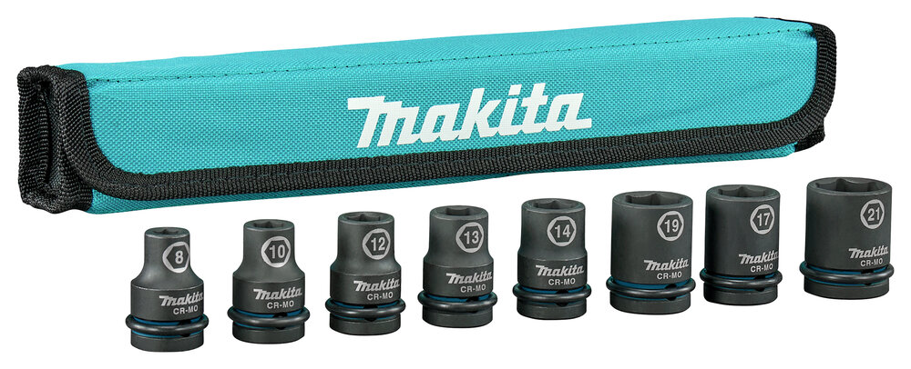 MAKITA Schlagnuss-Set IMPACT BLACK - E-16601