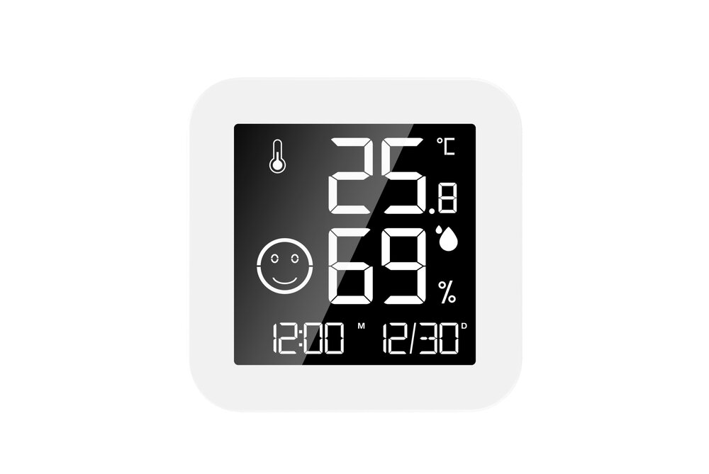YPL Hygro- und Thermometer E-Ink