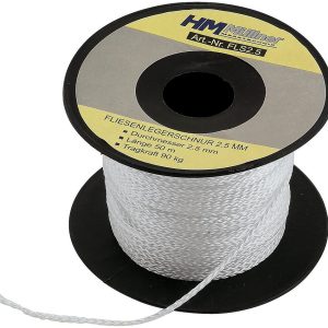 HM MÜLLNER Fliesenlegerschnur 2.5 mm, Länge 50 m, Polypropylen HM MÜLLNER Fliesenlegerschnur 2.5 mm, Länge 50 m, Polypropylen