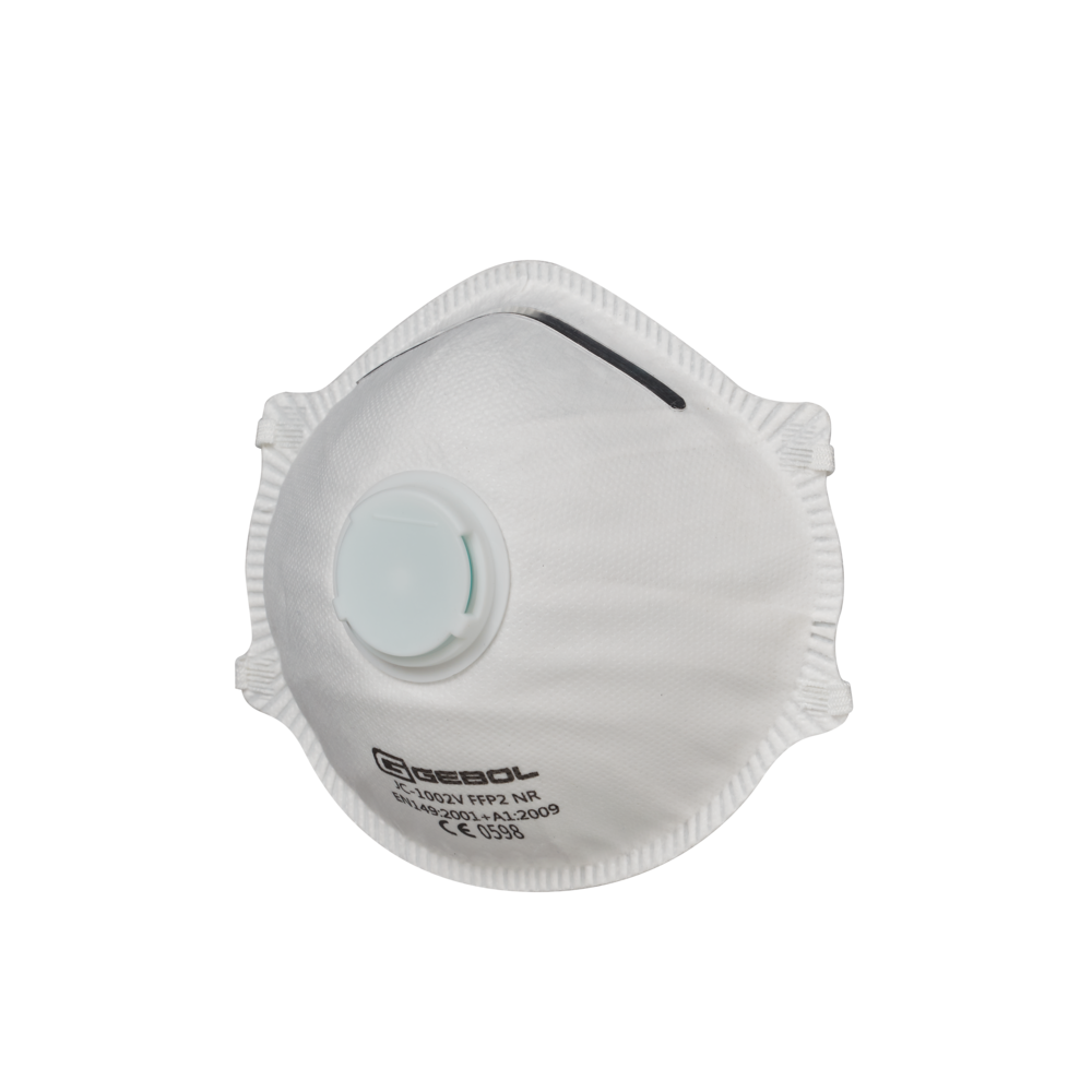 GEBOL 2 Schutzmasken FFP2 Comfort mit Ventil