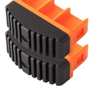 KRAUSE 2 Fuß-Stopfen 77 x 25 mm