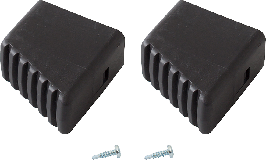KRAUSE 2 Fußkappen 40 x 20 mm