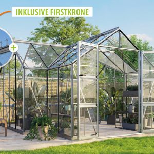 Vitavia Gewächshaus Clarus ESG 3mm – Set Vitavia Gewächshaus Clarus ESG 3mm – Set
