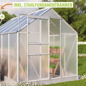 Vitavia Gewächshaus Comet 6200 HKP 4mm – Set Vitavia Gewächshaus Comet 6200 HKP 4mm – Set