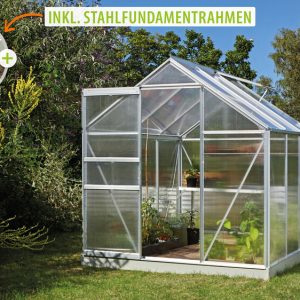Vitavia Gewächshaus Comet 3800 HKP 4mm – Set Vitavia Gewächshaus Comet 3800 HKP 4mm – Set