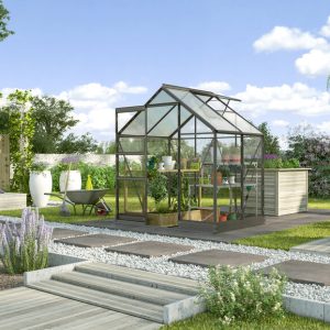 Vitavia Gewächshaus Kapitol 2500 ESG/HKP, schwarz Vitavia Gewächshaus Kapitol 2500 ESG/HKP, schwarz