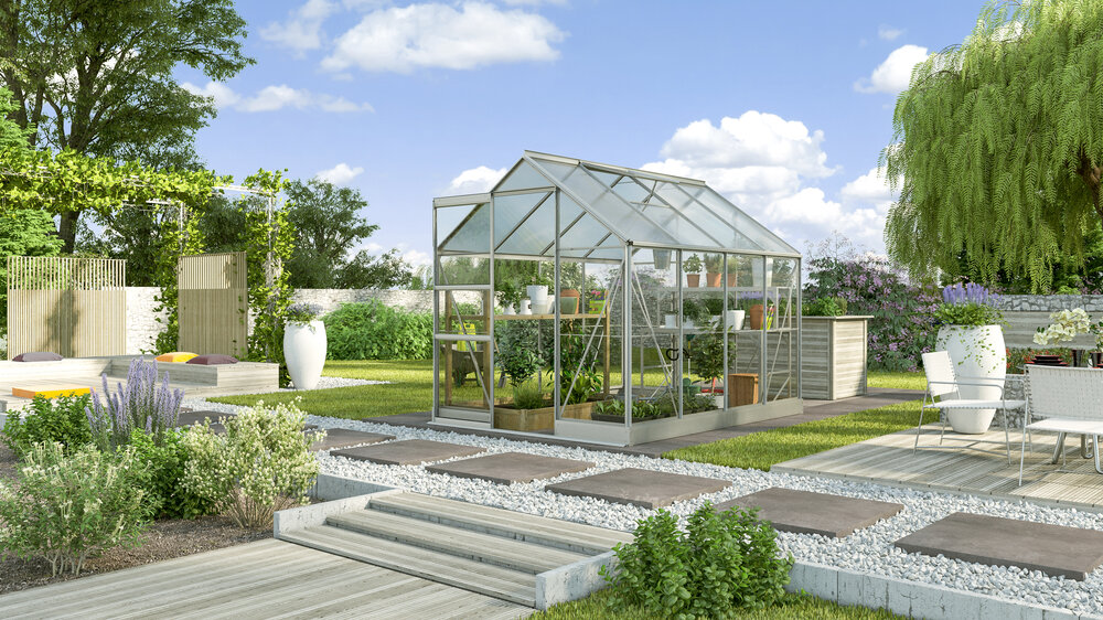 Vitavia Gewächshaus Kapitol 5000 ESG/HKP