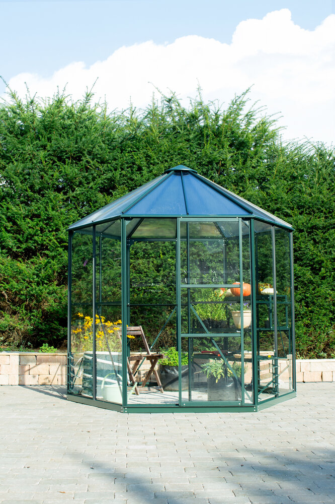 Vitavia Gewächshaus Hera 4500 ESG/HKP, inkl Fund 6cm, smaragd