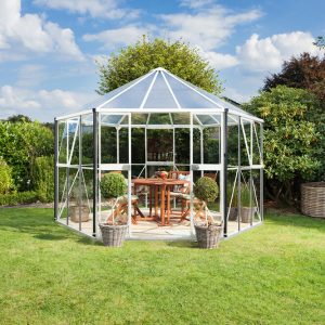 Vitavia Gewächshaus Hera 9000 ESG/HKP, weiß