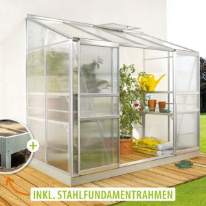 Vitavia Gewächshaus Ida 3300 HKP4mm – Set