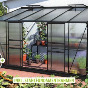 Vitavia Gewächshaus Ida 7800 HKP4mm – Set Vitavia Gewächshaus Ida 7800 HKP4mm – Set