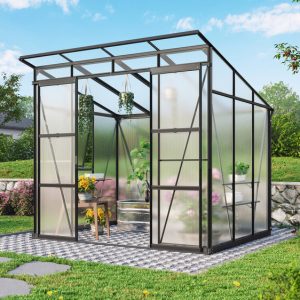Vitavia Gewächshaus Playa 5900 HKP6mm, schwarz Vitavia Gewächshaus Playa 5900 HKP6mm, schwarz
