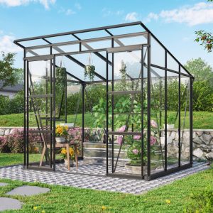Vitavia Gewächshaus Playa 5900 ESG/HKP, schwarz Vitavia Gewächshaus Playa 5900 ESG/HKP, schwarz