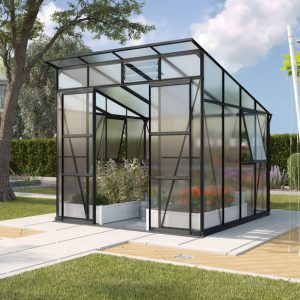 Vitavia Gewächshaus Playa 7600 HKP6mm, schwarz Vitavia Gewächshaus Playa 7600 HKP6mm, schwarz