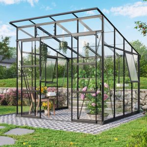 Vitavia Gewächshaus Playa 7600 ESG/HKP, schwarz Vitavia Gewächshaus Playa 7600 ESG/HKP, schwarz