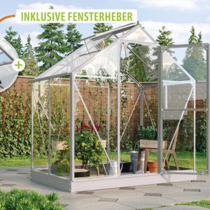 Vitavia Gewächshaus Triton 2500 ESG 3mm – Set Vitavia Gewächshaus Triton 2500 ESG 3mm – Set