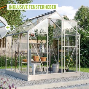 Vitavia Gewächshaus Triton 3800 ESG 3mm – Set Vitavia Gewächshaus Triton 3800 ESG 3mm – Set
