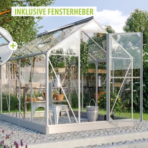 Vitavia Gewächshaus Triton 5000 ESG 3mm – Set Vitavia Gewächshaus Triton 5000 ESG 3mm – Set