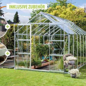 Vitavia Gewächshaus Uranus 11500 ESG 3mm – Set Vitavia Gewächshaus Uranus 11500 ESG 3mm – Set