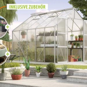 Vitavia Gewächshaus Uranus 8300 HKP 6mm – Set