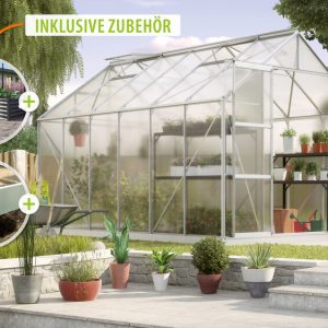 Vitavia Gewächshaus Uranus 9900 HKP 6mm – Set