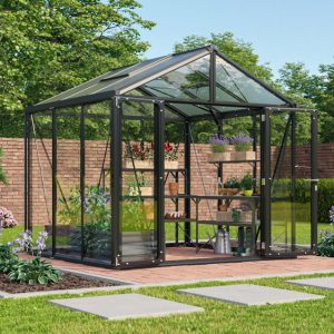 Vitavia Gewächshaus Zeus Comfort 6200 ESG/HKP, schwarz