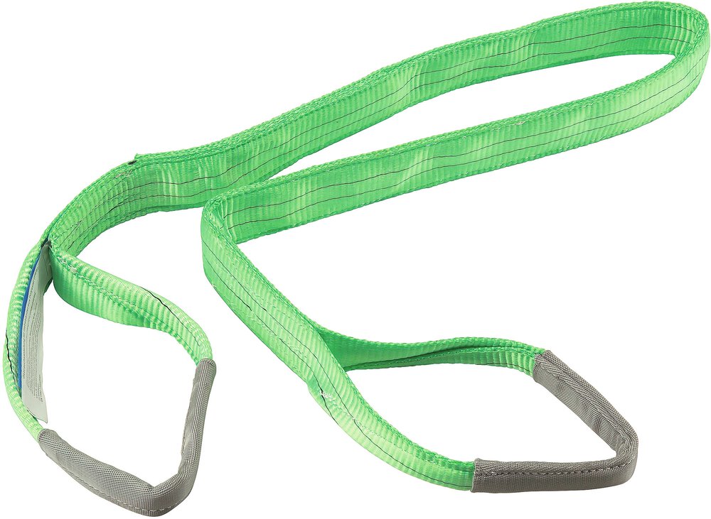 HM MÜLLNER Hebeband 2t, 4m, gruen, EN 1492-1 (GS-Tuev)