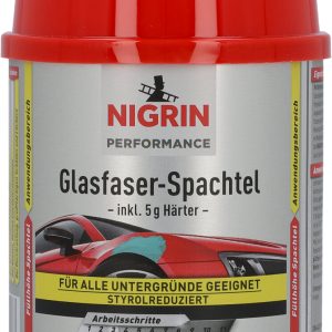 NIGRIN Performance Glasfaser-Spachtel 250g 2-teilig NIGRIN Performance Glasfaser-Spachtel 250g 2-teilig