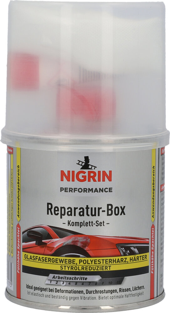 NIGRIN Performance Reparatur-Box 250g 3-teilig