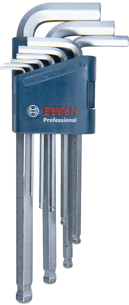 BOSCH Innensechskantschlüssel, 9 Stück