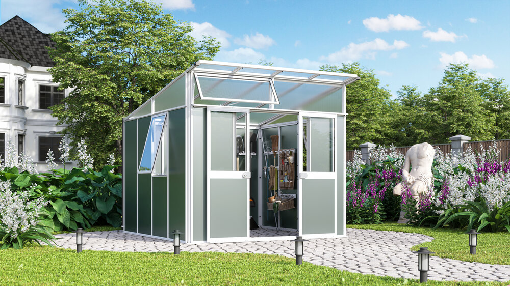 Vitavia Gerätehaus Kosmos 7800, weiß
