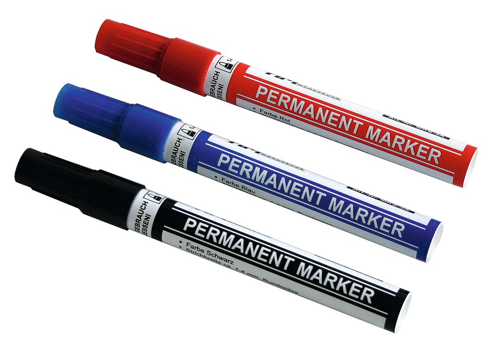 HM MÜLLNER Permanent-Markierstifte-Set 3tlg.