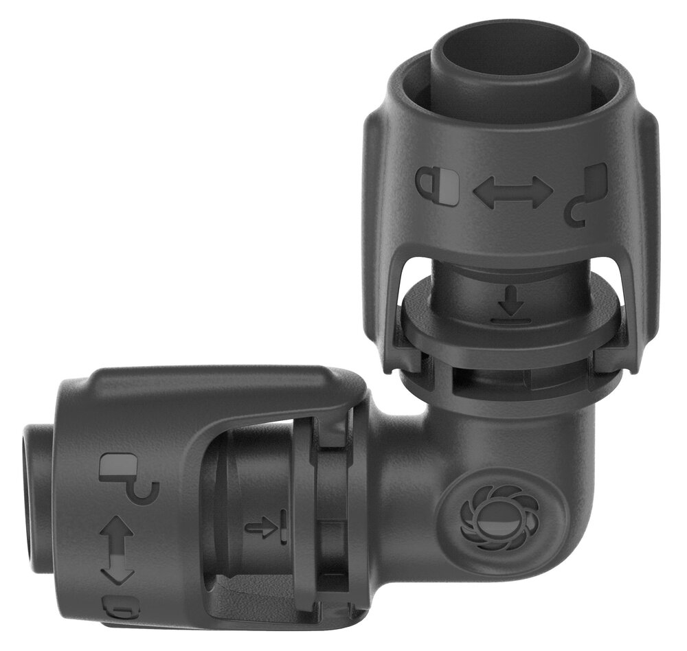 GARDENA 2 Micro-Drip-System L-Stücke 13 mm (1/2")