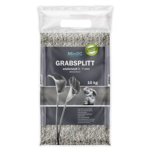 Min2C Grabsplitt 3-7 Edelkristall im 10kg Sack Min2C Grabsplitt 3-7 Edelkristall im 10kg Sack