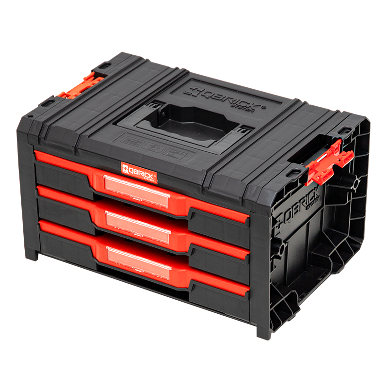 QBRICK SYSTEM Werkzeugkoffer 3 Laden Qbrick System PRO Drawer3 2.0