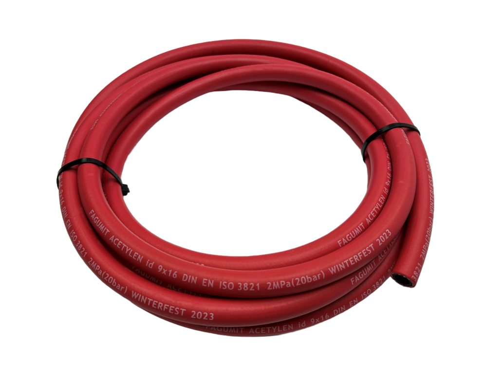WKS Acetylenschlauch 9x3,5mm, 5m