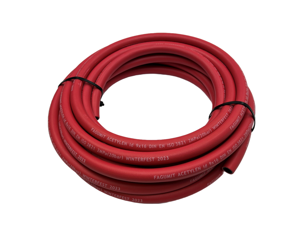 WKS Acetylenschlauch 9x3,5mm, 10m