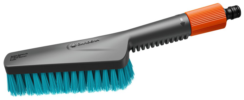GARDENA GARDENA Cleansystem Handbürste S hard, mit Schlauchanschluss, für kleinere Flächen