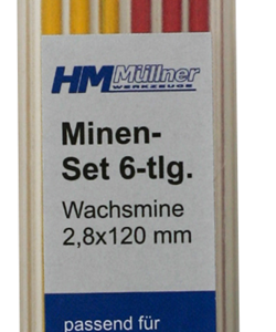 HM MÜLLNER Farbminen-Set 6-tlg. 3x Gelb und 3x Rot HM MÜLLNER Farbminen-Set 6-tlg. 3x Gelb und 3x Rot