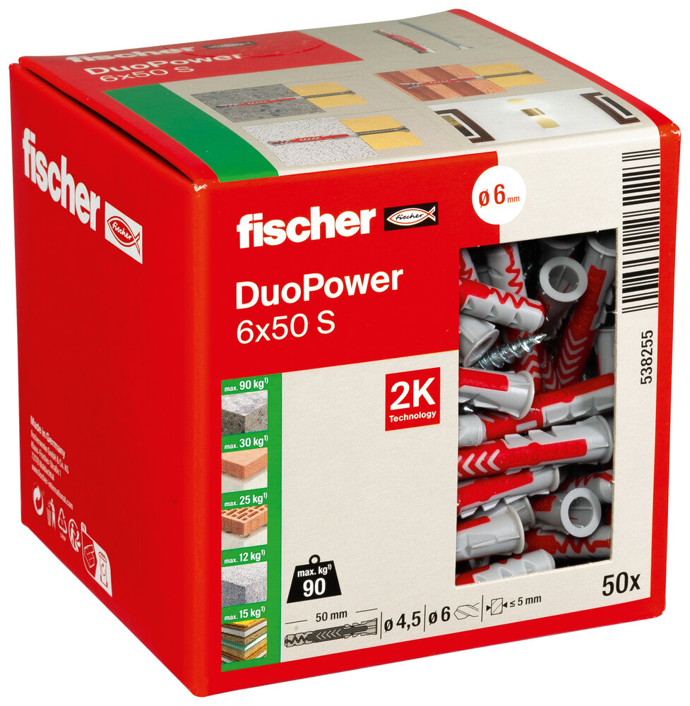FISCHER fischer DuoPower 6 x 50 S