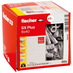 FISCHER Spreizdübel SX Plus 8 x 40 FISCHER Spreizdübel SX Plus 8 x 40