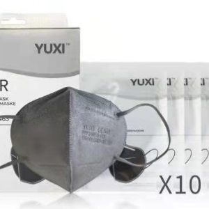 YUXI 10 Feinstaubmasken FFP2 grau YUXI 10 Feinstaubmasken FFP2 grau
